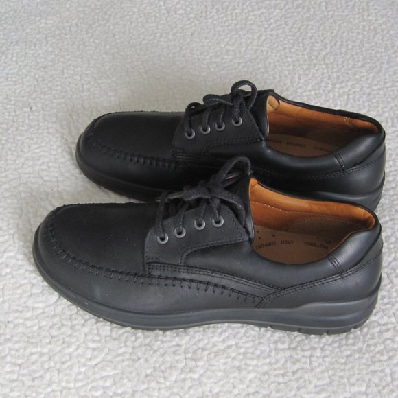 Ecco Seawalker NEW BLACK Leather Oxford Shoes Size EU 43(US 9-9.5) main image 10